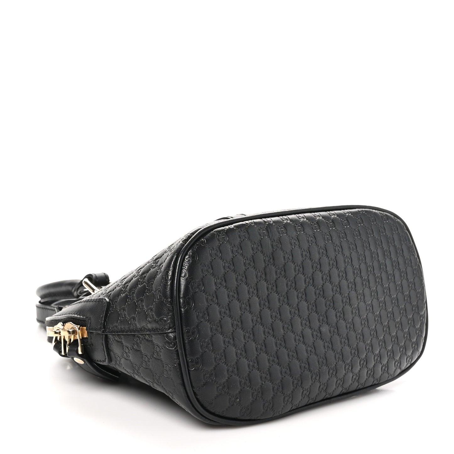 Microguccissima Mini Dome Bag Black