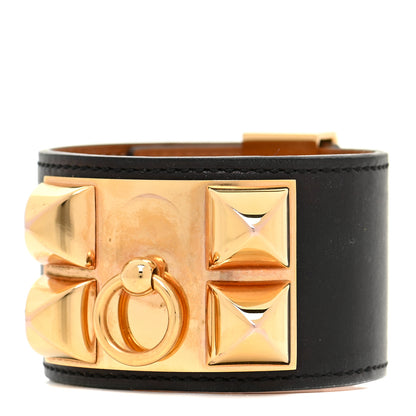 Hermes Box Collier de Chien CDC Bracelet S Black 1 of 11