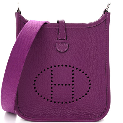 Hermes Taurillon Clemence Evelyne TPM Anemone 8 of 10