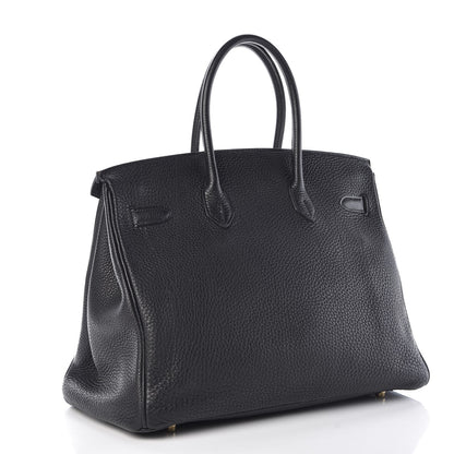 Hermes Togo Birkin 35 Black 3 of 38