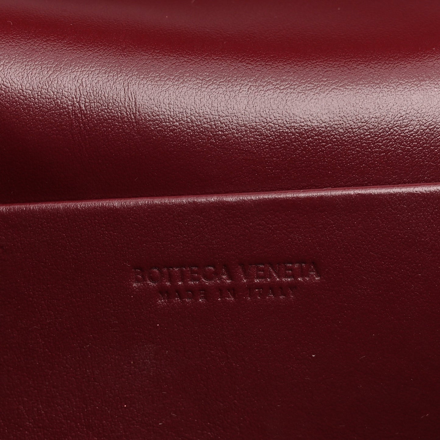 Nappa Intrecciato Bang Bang Vanity Case Barolo