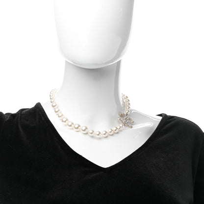 Chanel Pearl CC 100th Anniversary Necklace Light Gold 2 of 6