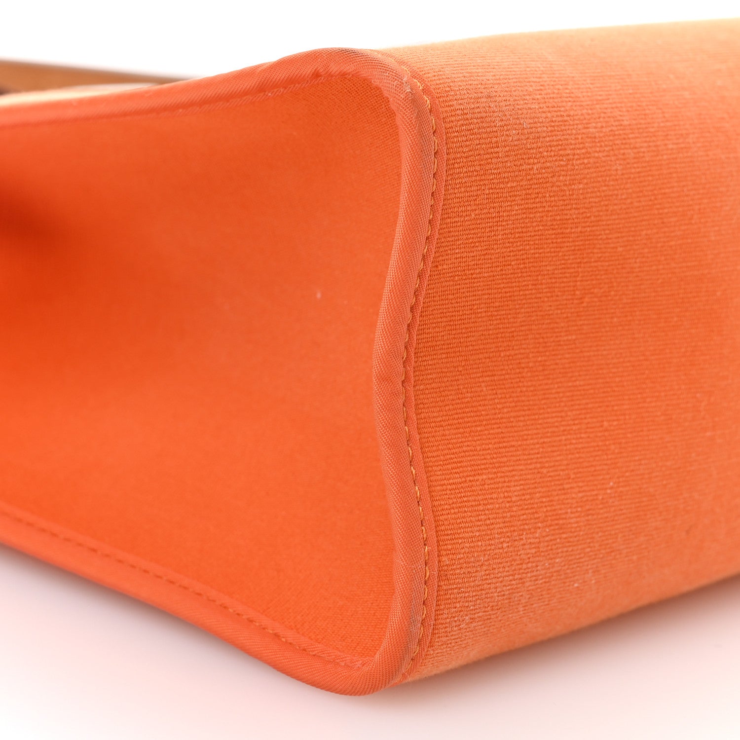 Hermes Vache Hunter Toile Herbag Zip 31 PM Orange 11 of 11