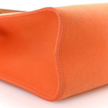 Hermes Vache Hunter Toile Herbag Zip 31 PM Orange 11 of 11