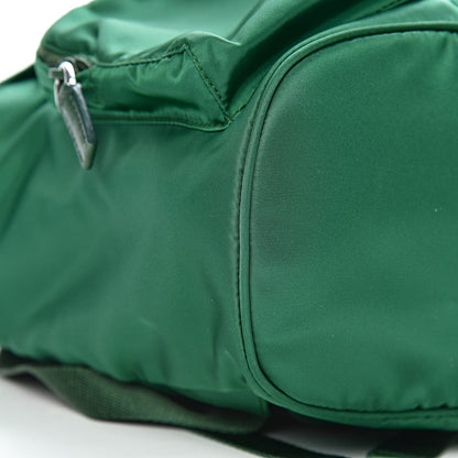 Prada Nylon Vela Saffiano Double Buckle Backpack Oleandro 8 of 10