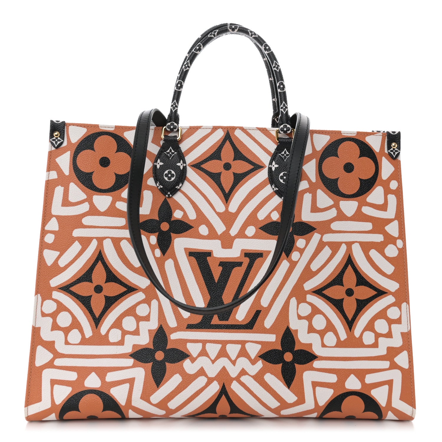 Louis Vuitton Monogram Giant Crafty Onthego GM Crème Caramel 1 of 10