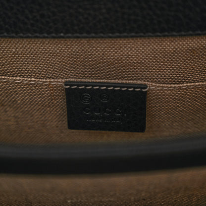 Gucci Dollar Calfskin Small Interlocking G Shoulder Bag Black 6 of 10