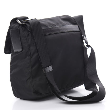 Prada Nylon Vela Messenger Black 3 of 10