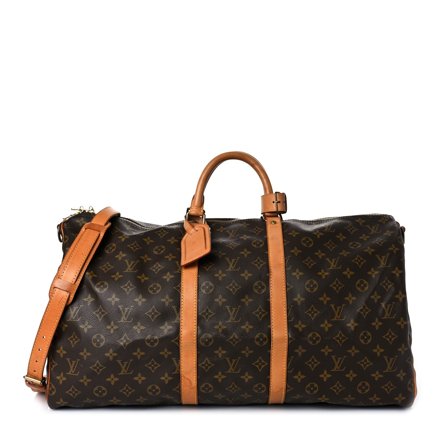 Louis Vuitton Monogram Keepall Bandouliere 55 1 of 14