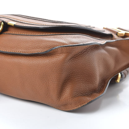 Chloe Calfskin Medium Marcie Satchel Tan 8 of 10