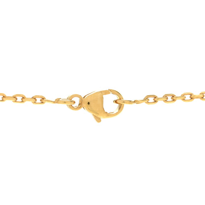 Hermes Swift Small O'Kelly Pendant Necklace Gold 6 of 7