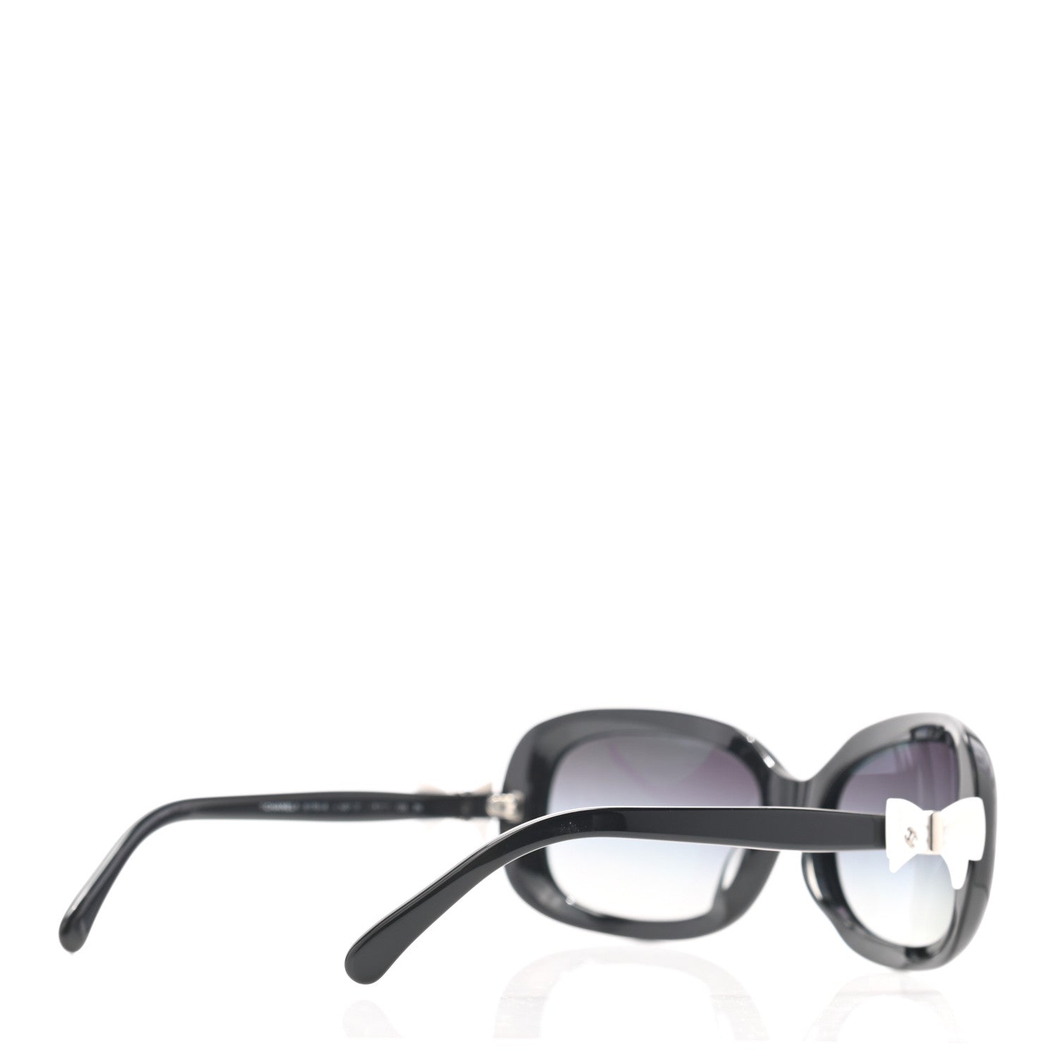 Chanel CC Bow Sunglasses 5170 Black 3 of 5