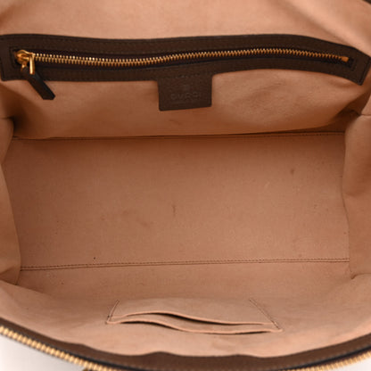 Gucci GG Supreme Monogram Web Medium Ophidia Tote Bag Brown 5 of 11