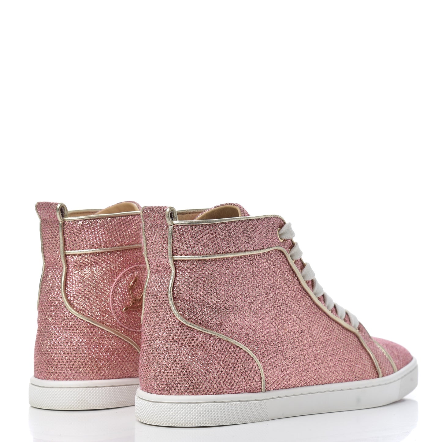 Glitter Womens Bip Bip Orlato Flat Sneakers 35.5 Poudre