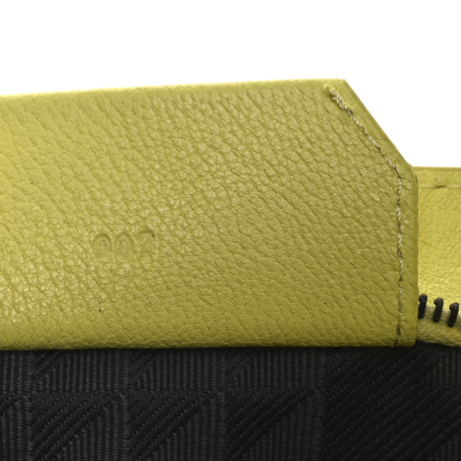 Proenza Schouler Lambskin PS1 Pochette Clutch Lemon 8 of 15
