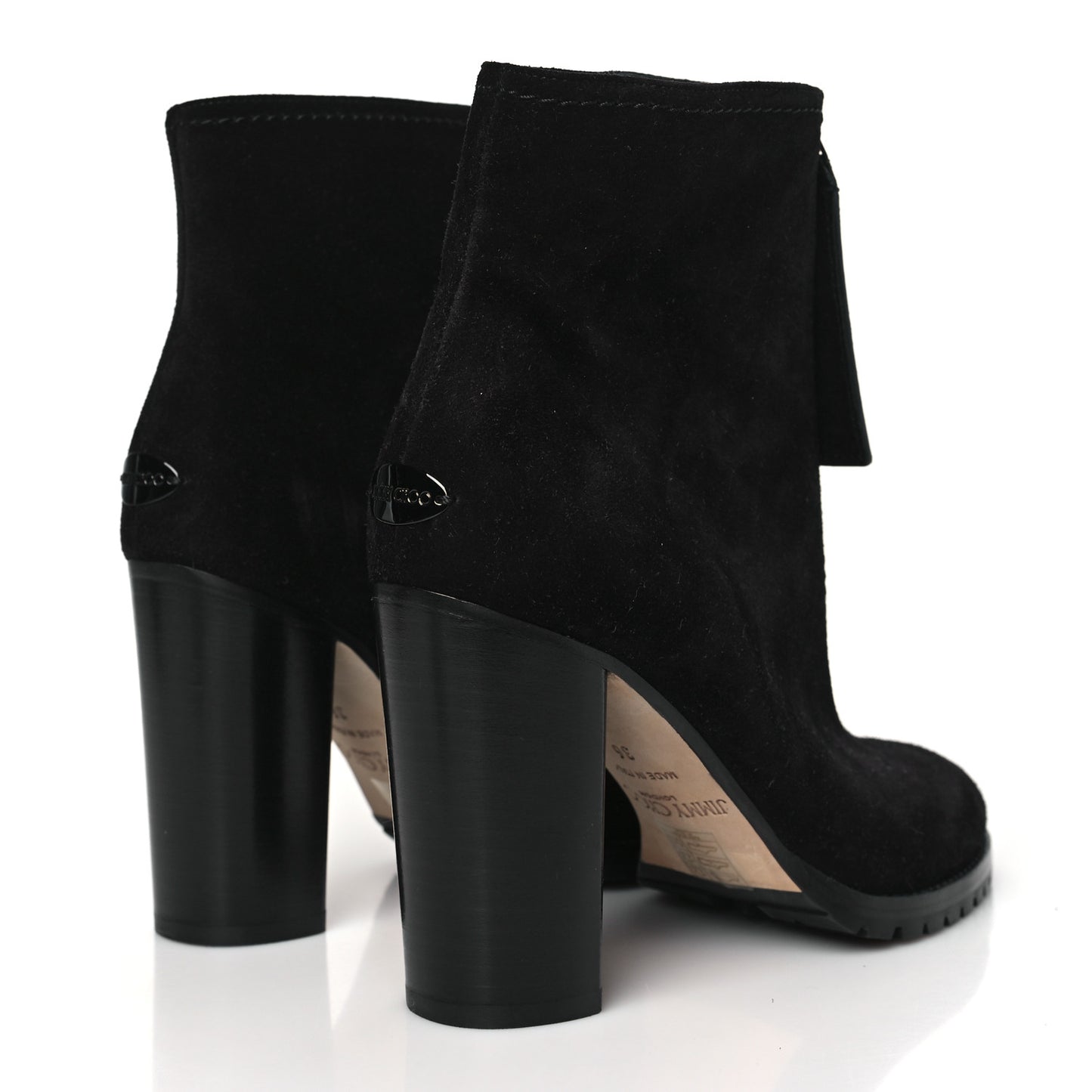 Suede Brayden 95 Ankle Boots 36 Black
