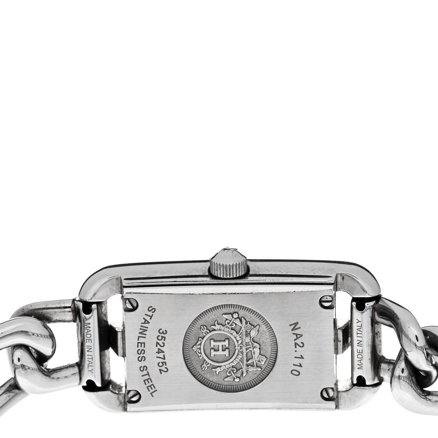 Hermes Stainless Steel 17mm Nantucket Quartz Watch 4 of 5