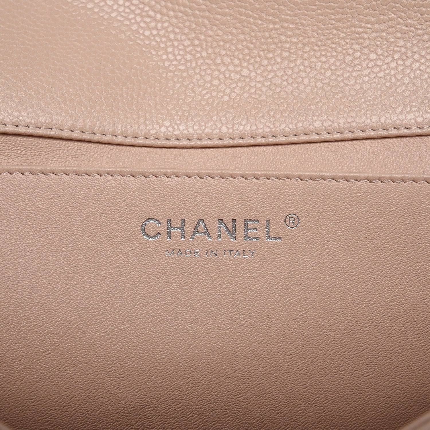 Chanel Caviar Quilted Clutch With Chain Flap Light Pink 6 of 8