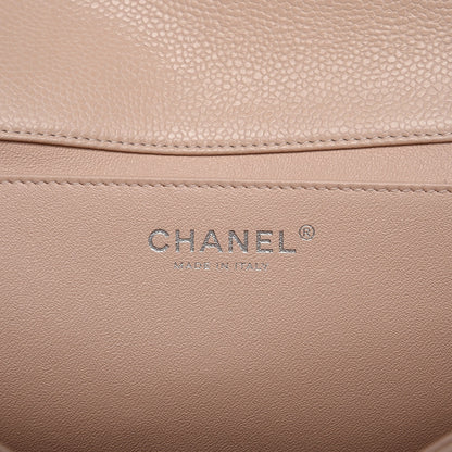 Chanel Caviar Quilted Clutch With Chain Flap Light Pink 6 of 8