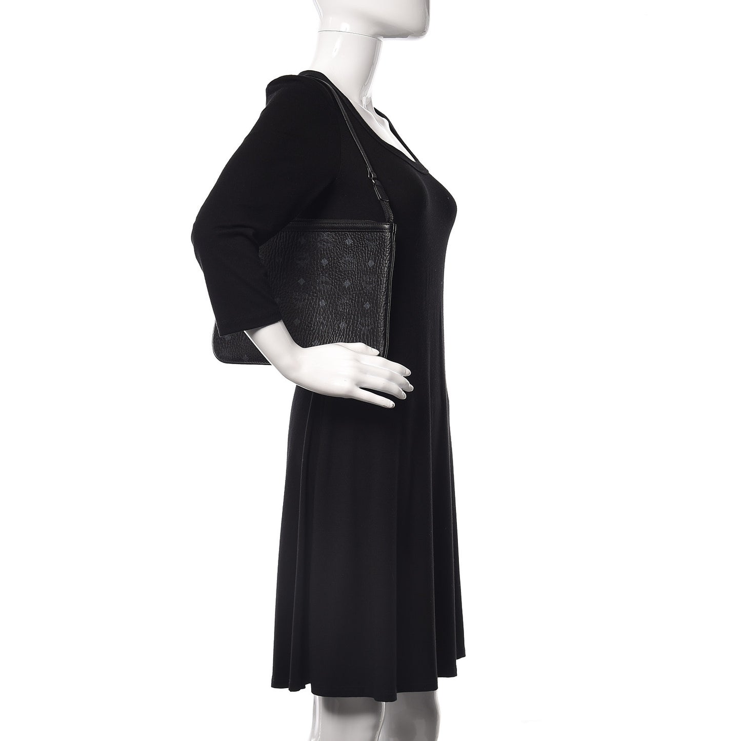 Visetos Liz Shopper Tote Pouch Black