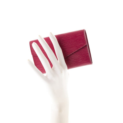 Louis Vuitton Epi Key Pouch Fuchsia 2 of 7