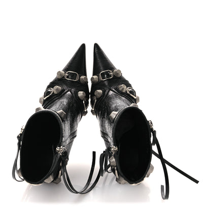 Balenciaga Agneau Arena Cagole 90mm Ankle Boots 36 Black 2 of 11