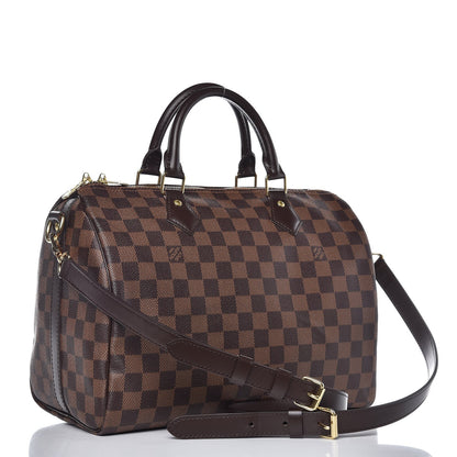 Louis Vuitton Damier Ebene Speedy Bandouliere 30 3 of 7