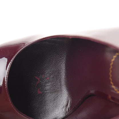 Saint Laurent Vitello Vernice Tribtoo 105 Pumps 40 Amarena 13 of 16