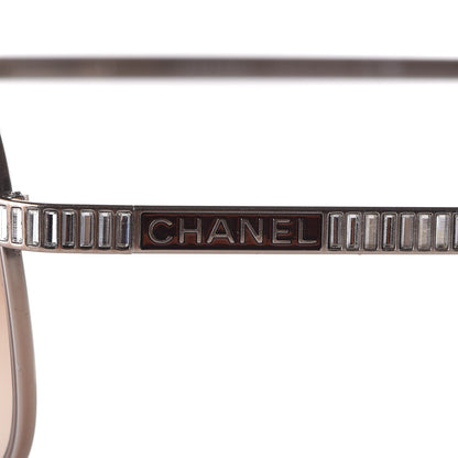 Chanel Crystal Sunglasses 4121-B Brown 7 of 8