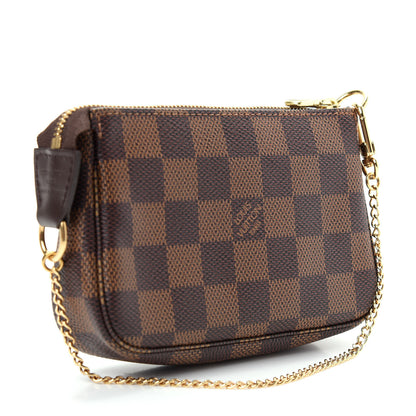 Louis Vuitton Damier Ebene Mini Pochette Accessories 3 of 10