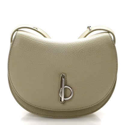 Burberry Grainy Calfskin Mini Rocking Horse Crossbody Hunter 1 of 10