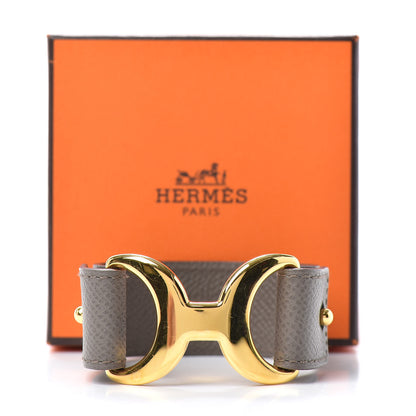 Hermes Epsom Pavane Cuff M Etain 5 of 5