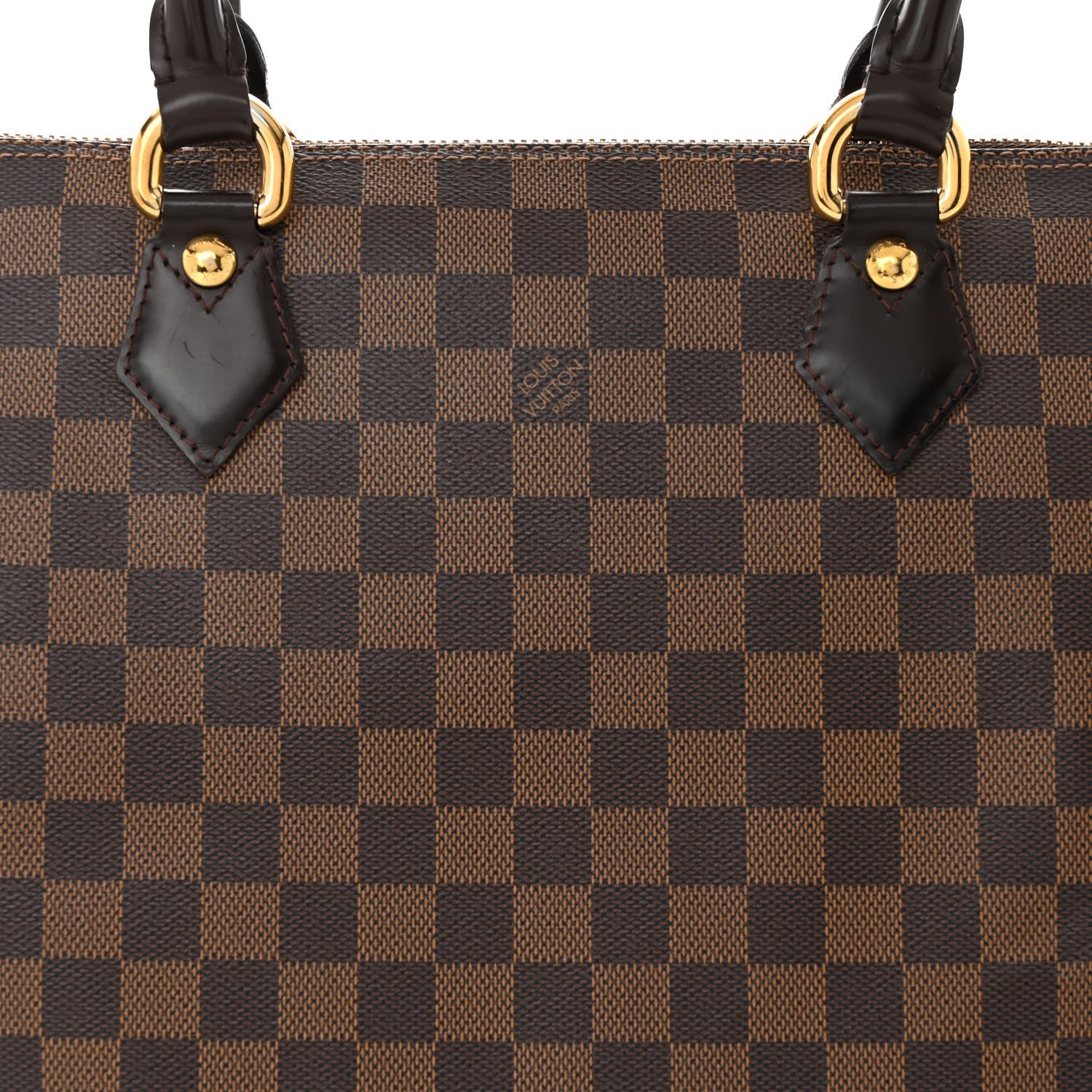 Louis Vuitton Damier Ebene Saleya MM 7 of 9