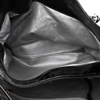 Chanel Patent Calfskin Large Luxe Ligne Tote Black 5 of 12