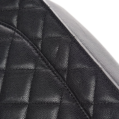 Chanel Caviar Quilted Large Studded Flap Black 14 of 14