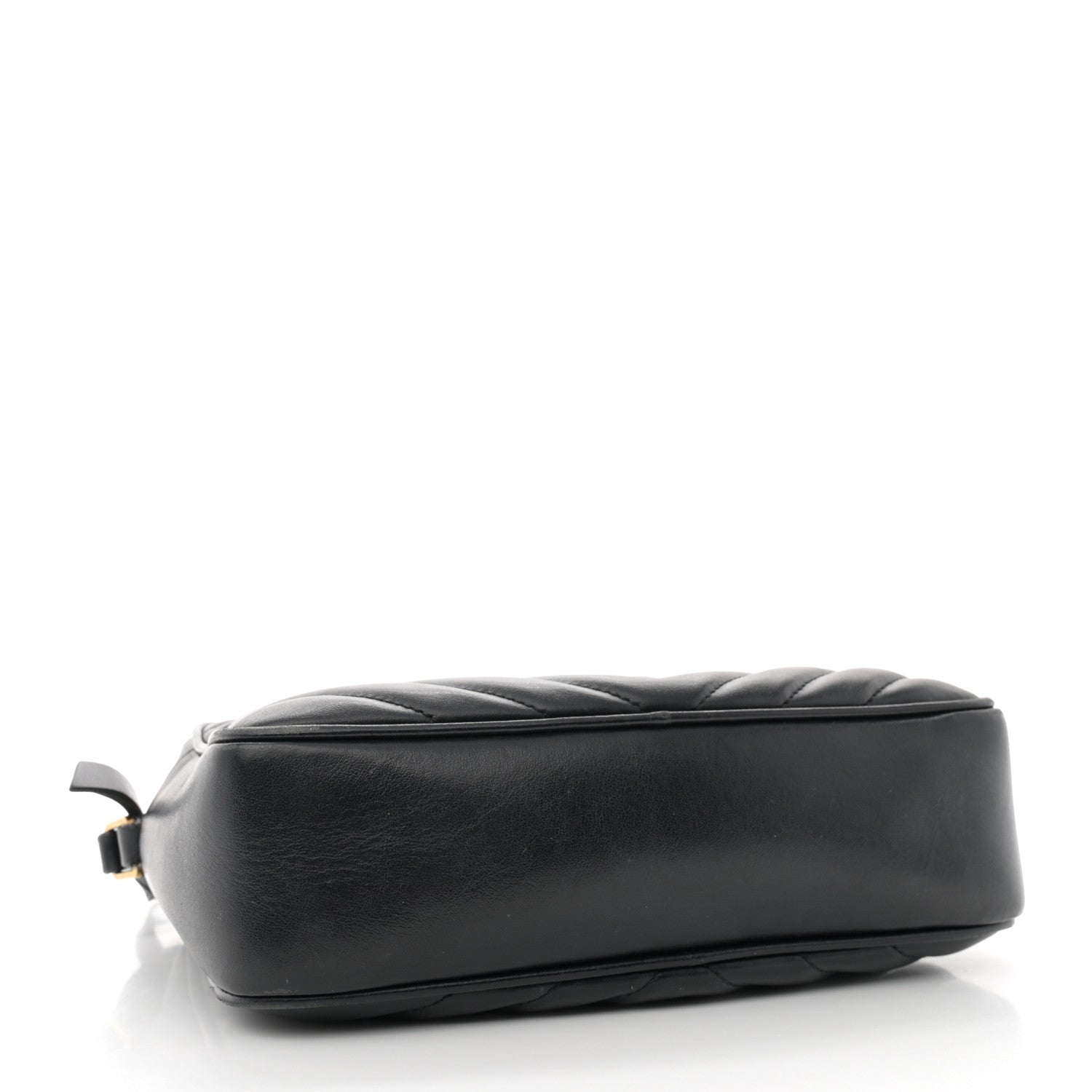Saint Laurent Calfskin Matelasse Monogram Lou Camera Bag Black 4 of 15