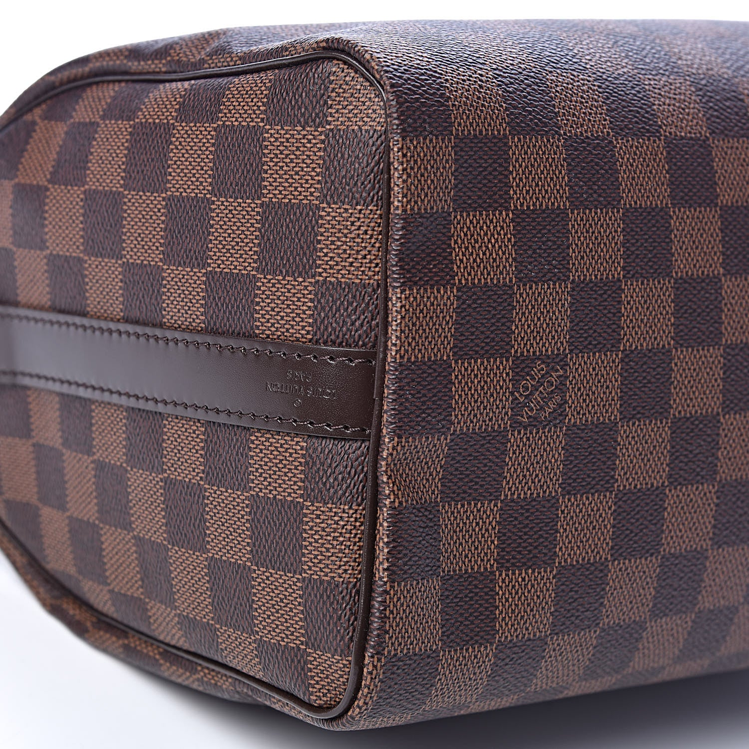 Louis Vuitton Damier Ebene Speedy Bandouliere 25 10 of 11