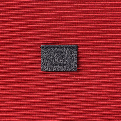 Gucci Covered Wool Textured Dollar Calfskin GG Monogram Large Tote Bag Blue Red 8 of 10
