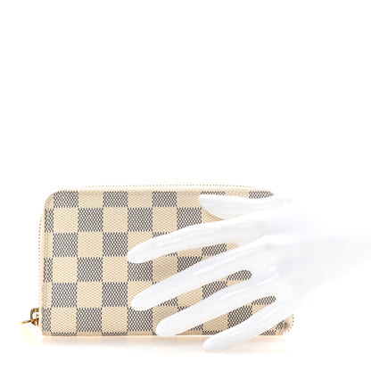 Louis Vuitton Damier Azur Compact Zippy Wallet 2 of 7