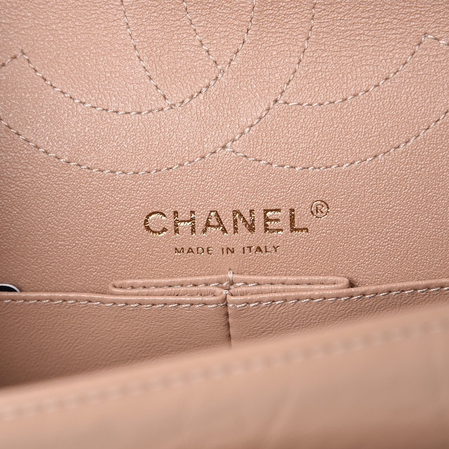 Chanel Aged Calfskin Chevron Quilted 2.55 Reissue 226 Flap Beige 6 of 7