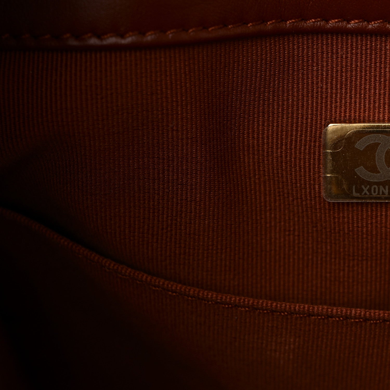 Chanel Calfskin Large Deauville Tote Brown 8 of 11