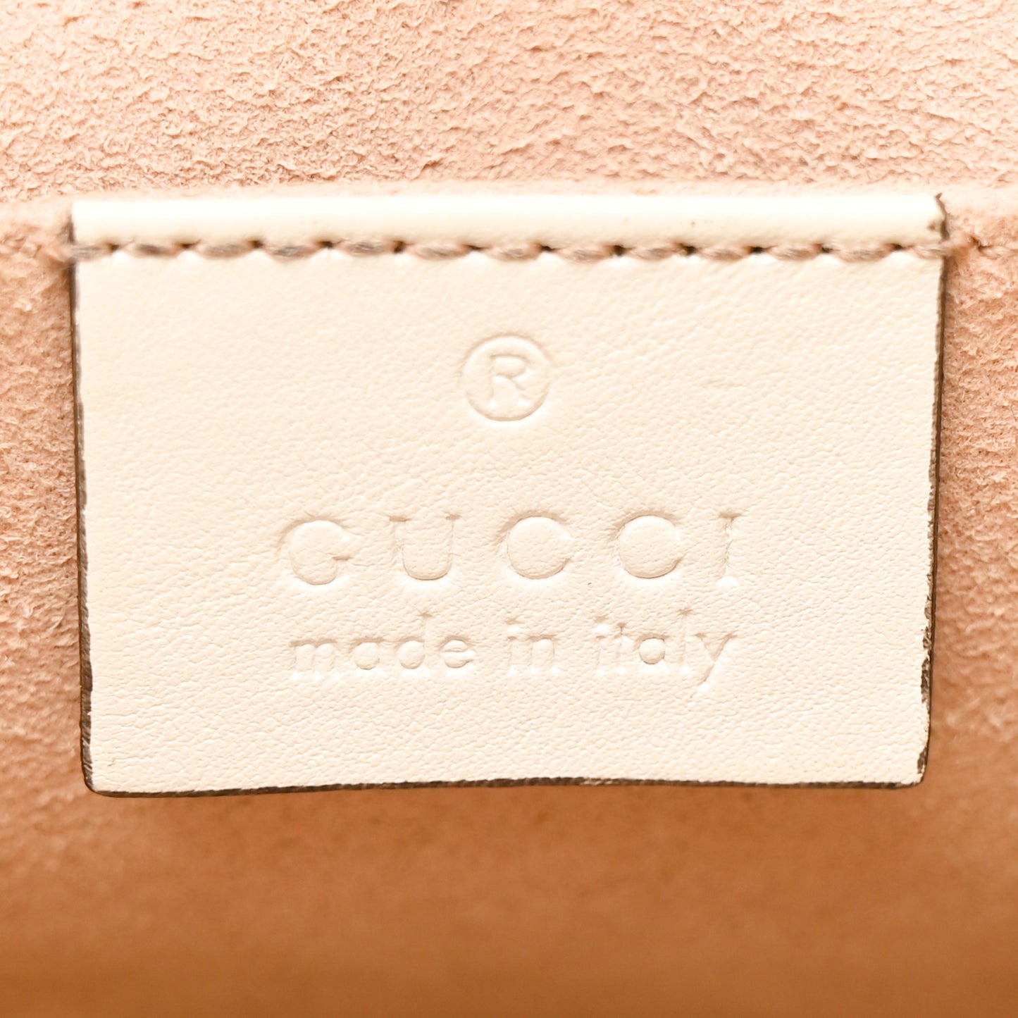 Calfskin Matelasse GG Marmont Flap Backpack White