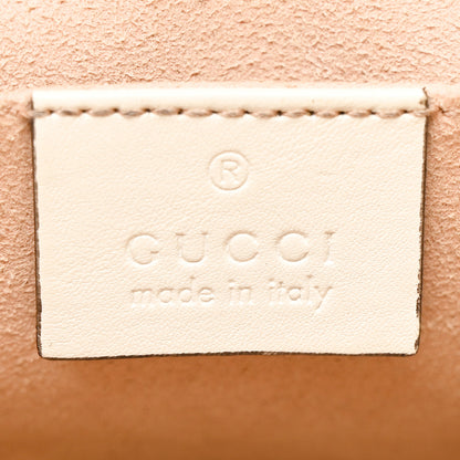 Gucci Calfskin Matelasse GG Marmont Flap Backpack White 6 of 10