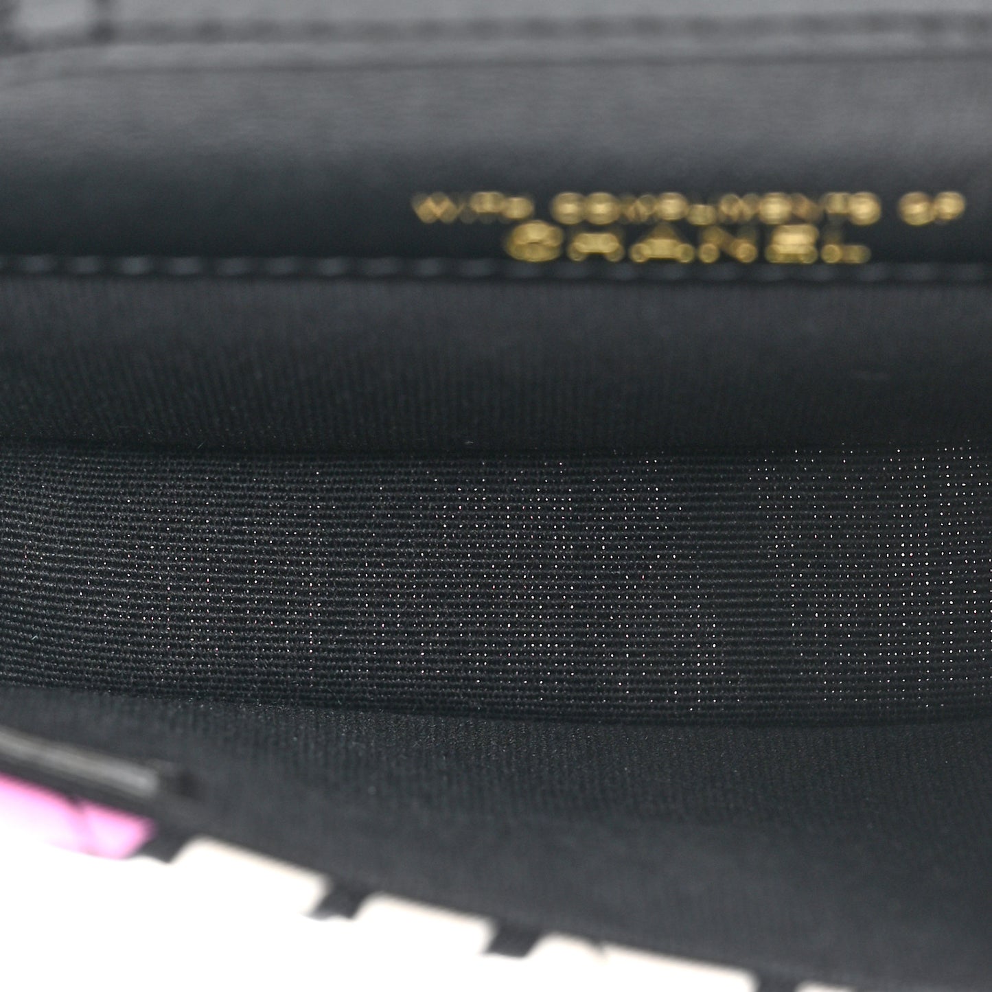 Canvas Printed CC Mini Clutch With Chain Multicolor