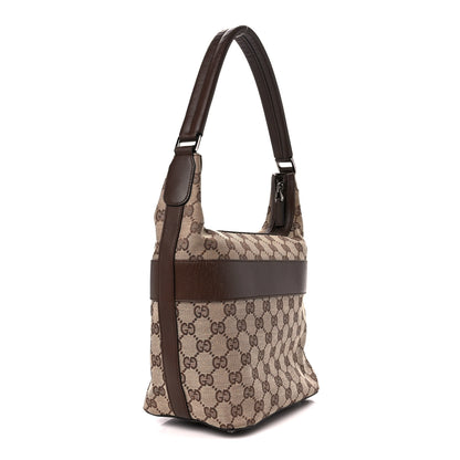 Gucci Monogram Hobo Dark Brown 3 of 11