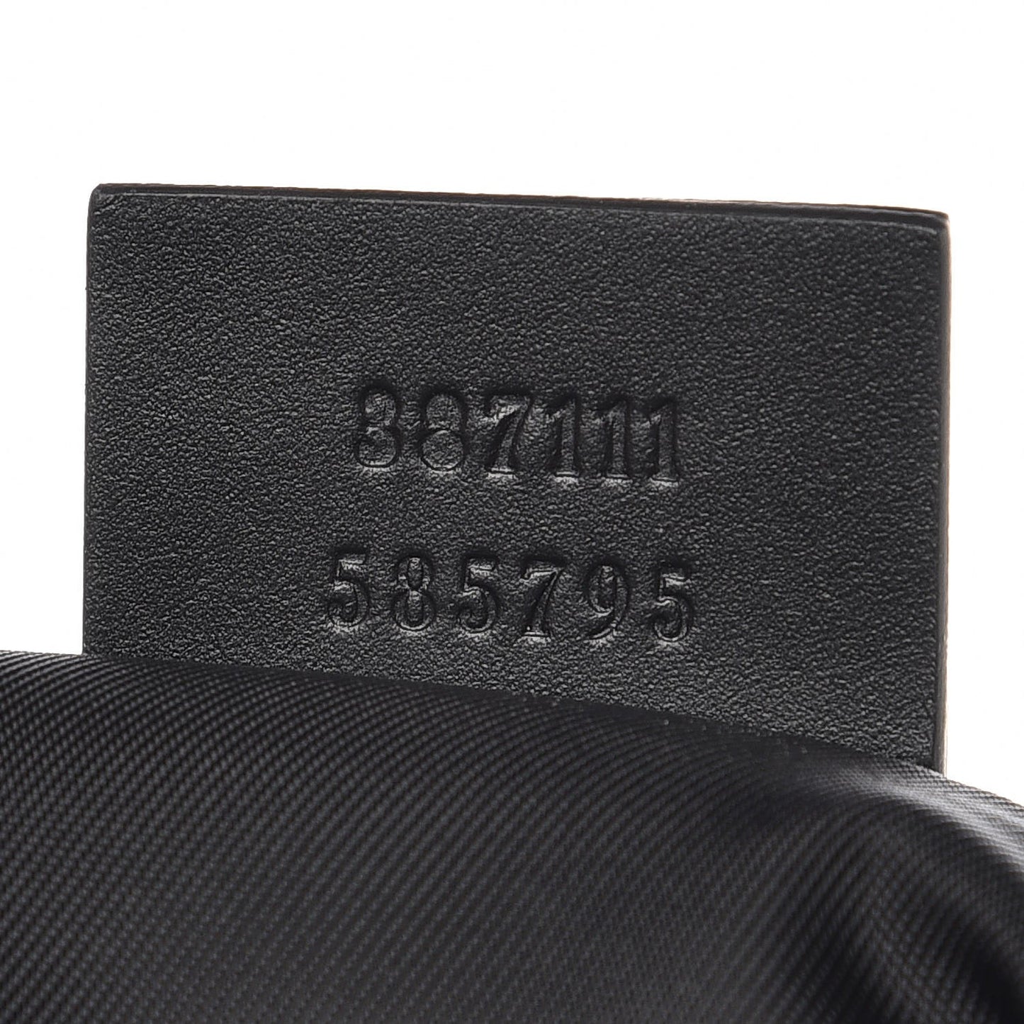 GG Supreme Monogram Web Messenger Bag Black