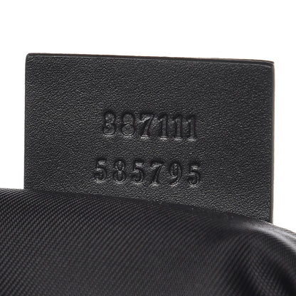 Gucci GG Supreme Monogram Web Messenger Bag Black 8 of 8