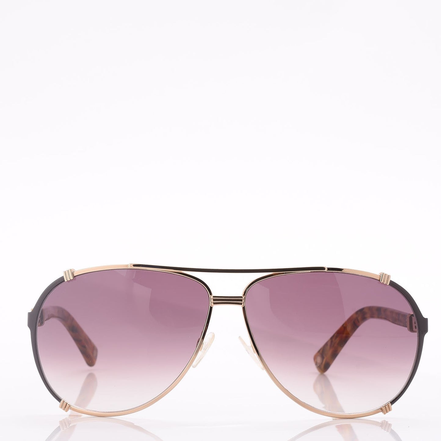 Chicago 2 Aviator Sunglasses Gold Grey