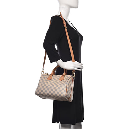 Louis Vuitton Damier Azur Speedy Bandouliere 25 2 of 15