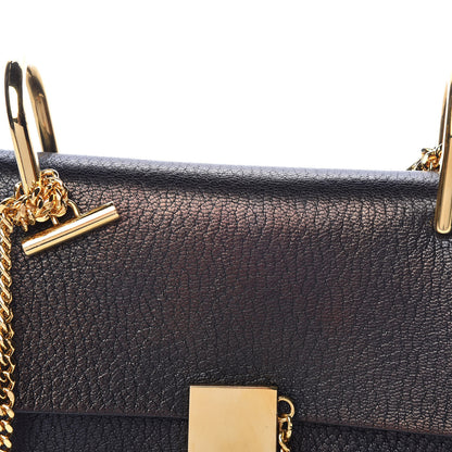 Chloe Grained Lambskin Mini Drew Shoulder Bag Black 12 of 13